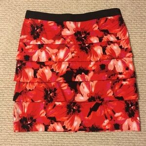 Floral Pencil Skirt